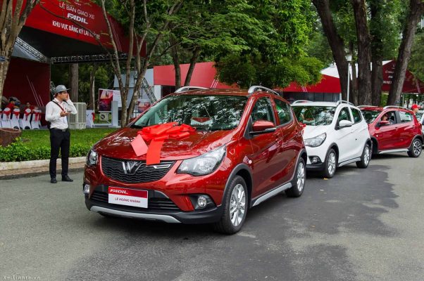 Fadil là dòng xe rẻ nhất trong chuỗi sản phẩm ôtô đầu tiên của VinFast